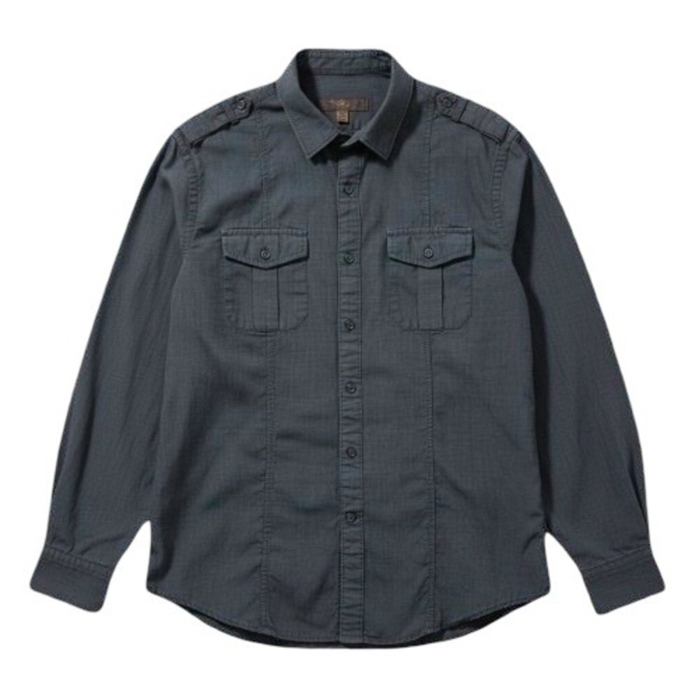 Blue Pronto Uomo Shirt Mens Size L